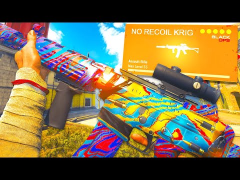 NO RECOIL KRIG 6 is BACK on REBIRTH ISLAND! (Warzone Meta Class Setup)