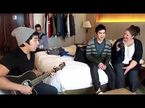 Singing with David Archuleta! - "Somethin 'Bout love" - Isaiah Antonio