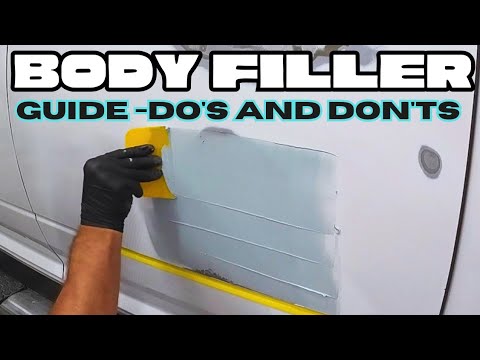BODY FILLER /BONDO TIPS and TECHNIQUES for PRO results!