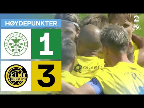 HamKam 1 - 3 Bodø/Glimt - Høydepunkter