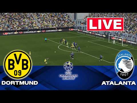 🔴LIVE : Borussia Dortmund vs Atalanta | UEFA Champions League 2026 | Full Match Streaming