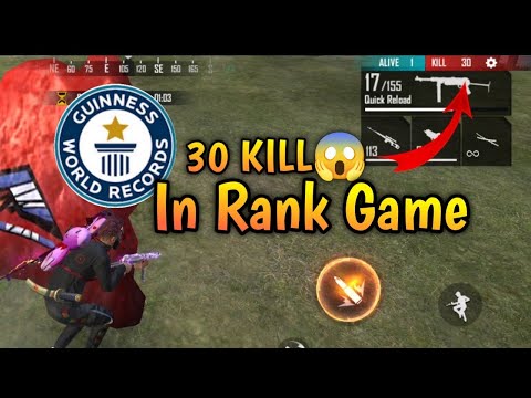 FREE FIRE 4th KILL WORLD RECORD ||By Me🔥🔥🔥🔥