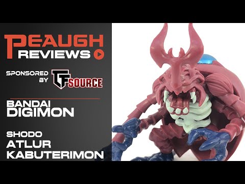 Video Review: Bandai Digimon - Shodo ATLURKABUTERIMON