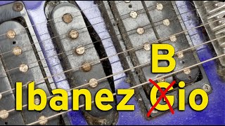 Video thumbnail for Ibanez Gio resurrection and set up by Sam Deeks