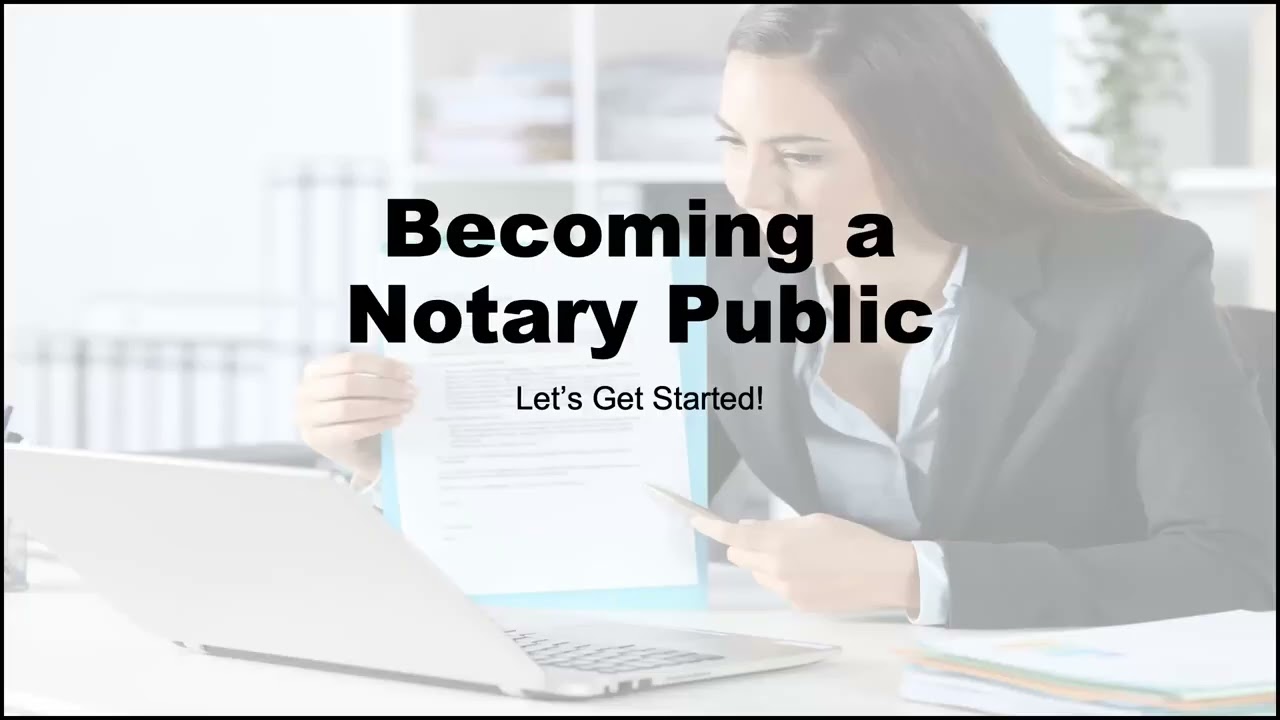 Notary 101 Webinar