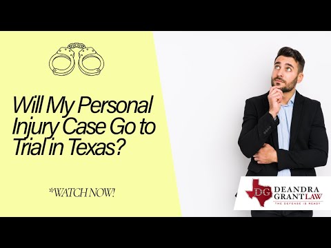 Will My Personal Injury Case Go to Trial in Texas? | Find Out & Get Legal Help Today!
