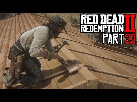 HOUSE BUILDING SIMULATOR - Red Dead Redemption 2 Let's Play Part 32
