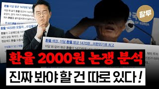 1579. 환율 2000원, 진짜 봐야 할 것은 따로 있다