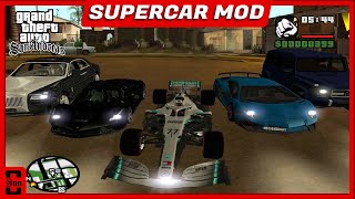 How to install Super cars mods in GTA San Andreas | Gameplay