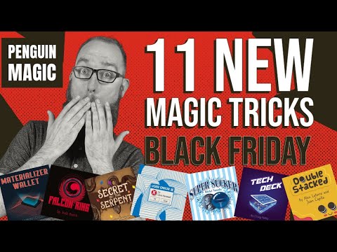 NEW Tricks at Penguin Magic!!! Black Friday 2025