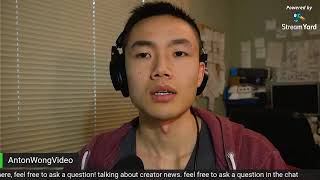 Talking about Digital creator news. Come hang out!