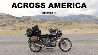 Motorcycling Across America (US) - EP1 - NY to WA