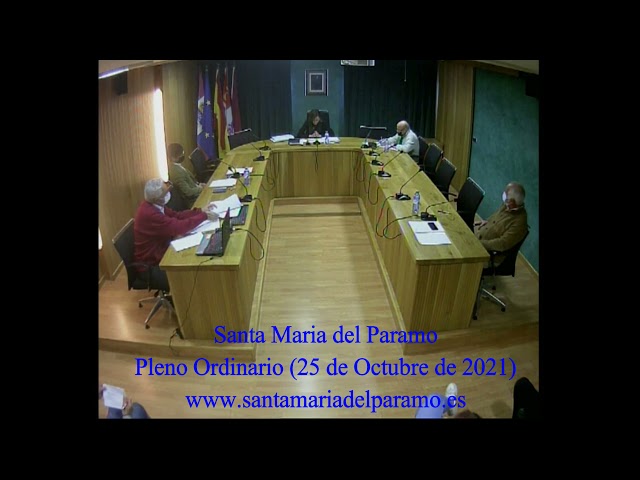 9.-Pleno Ordinario (25 octubre 2021)