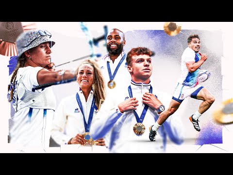 JO PARIS 2024 - Le film des plus grands moments d'émotions tricolores
