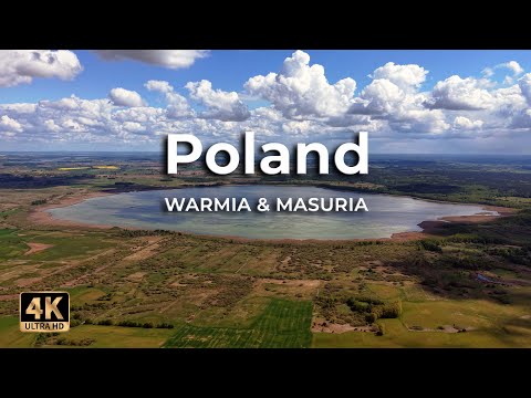 Flying Over Warmia & Masuria, Poland – Relaxing 4K Drone Footage [4K]