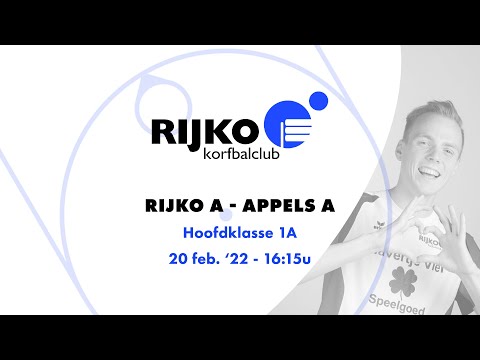 Rijko A - Appels A (Hoofdklasse 1A) - 20 feb. '22