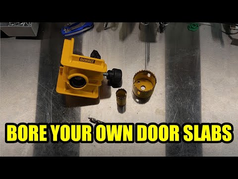 Dewalt Lock Installation Kit - Boring Doors for Latches and Handles