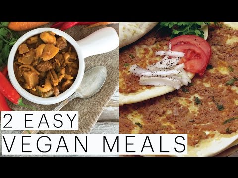 Vegan Turkish PIZZA | Lahmacun Recipe | Vegetarian Goulash | VEGAN Meal Ideas | The Edgy Veg