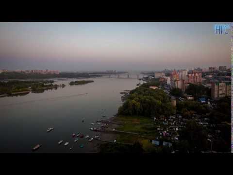 Рассвет в Новосибирске 29 августа  