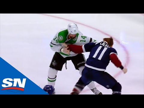Vidéo: Jamie Benn s'ENFUIT comme un LÂCHE...et...