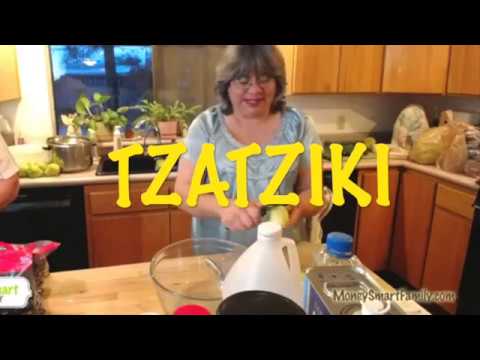 Greek Cucumber Salad - How to Make Tzatziki - Light, Healthy and Delicious - Family Favorite