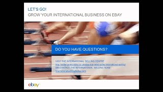 Sell on eBay Internationally - International Postage in eBay
