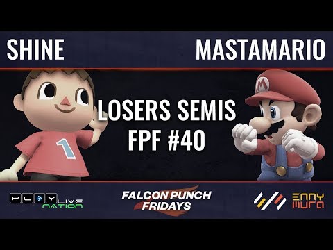 LH | ShiNe (Villager/Lucas) vs Mastamario (Mario) - Losers Semis (FPF40)