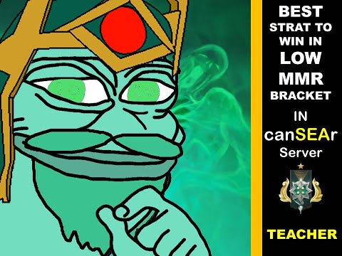 SPAMMING WRAITH KING IN SEA SERVER AS ARCHON 1 | Best Strategy to Deal with Cancers | Dota 2