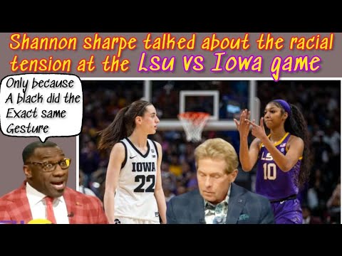 Shannon sharpe clap back at the people that criticized angel reese