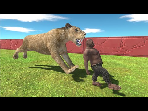 NEW UPDATE: Escape from SMILODON - NEW FACTION - Animal Revolt Battle Simulator