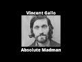 The Craziest Filmmaker Of All Time Vincent Gallo