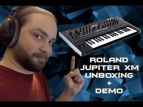 Roland Jupiter Xm Unboxing + Demo | No Talking |