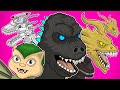 ♪ GODZILLA VS KING GHIDORAH THE MUSICAL - Animated Song