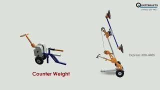وکیوم  لیفتر Quattrolifts EXPRESS 200S جدید | تصویر 4 - Machineryline