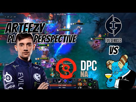 Arteezy [Luna] Player perspective | Evil Geniuses vs simply TOOBASED - DPC NA #ez4rtz #arteezy