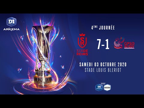 D1 Arkema, J4 : Stade de Reims - GPSO 92 Issy (7-1)