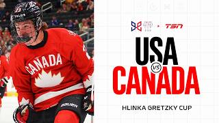Canada vs. USA Full Highlights | Hlinka Gretzky Cup Finals