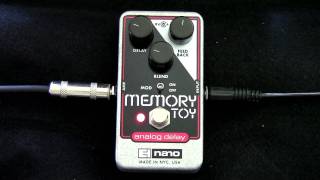 Video thumbnail for EHX Memory Toy in 100 Seconds by docSanchezFX
