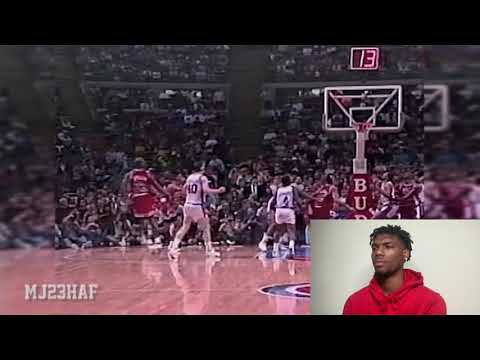 MUST WATCH DJREACTS | Michael Jordan Offense Highlights 1990-91 Season