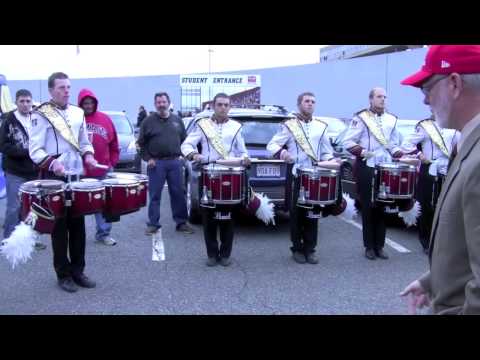 UMass Drumline: Alumni Day 2009 - Paradiddle Exercise