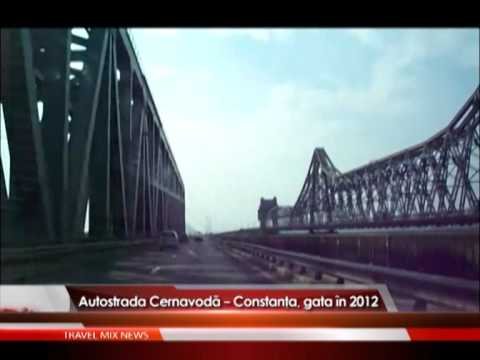 Autostrada Cernavodă – Constanţa, gata în 2012 – VIDEO