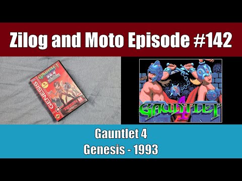Gauntlet 4 (Sega Genesis) - Zilog and Moto #142