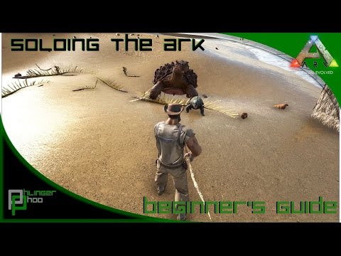 Soloing the Ark S4E2 - Beginner's Guide - First Home/First Tames!