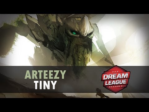Arteezy (Tiny) EG vs CoL @ DreamLeague Season 8