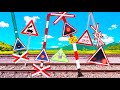 Railroad Crossings That Get Turned Upside Down Bahnübergänge