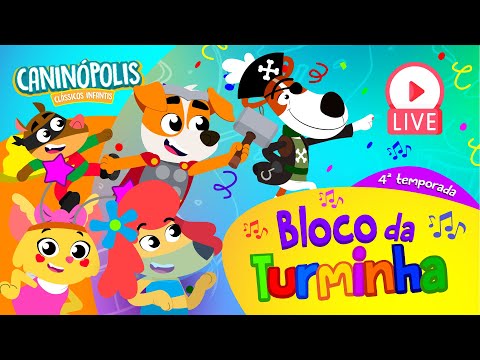 🔴AO VIVO🔴 CANINÓPOLIS | COLETÂNEA 1ª e 2ª TEMPORADAS COMPLETAS |    #musicainfantil