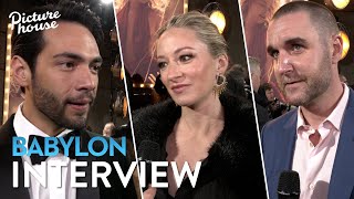 Babylon | Diego Calva, Olivia Hamilton & Matthew Plouffe Red Carpet Interviews