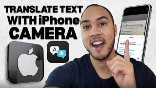 How to Translate Text Instantly with iPhone Camera (Live Text & Translate Tutorial)