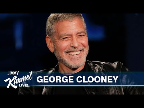 George Clooney Demonstrates How He Cuts His Hair With A Flowbee To An Amazed Jimmy Kimmel