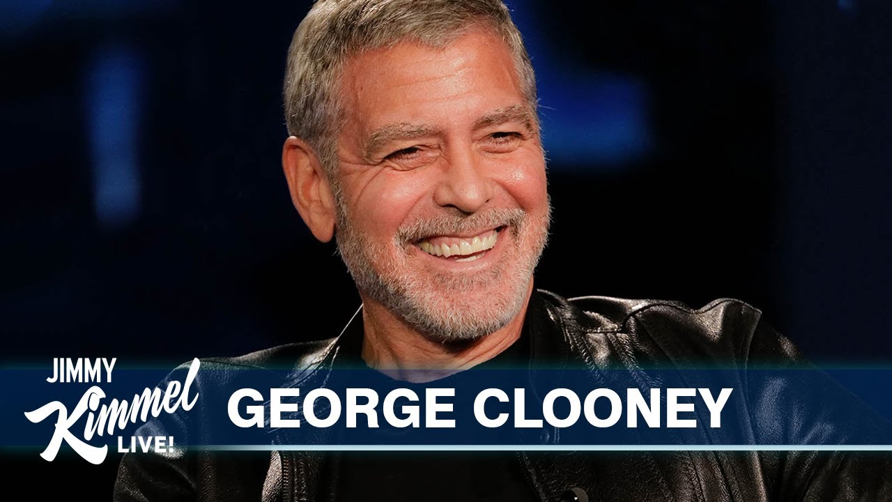George Clooney on His Twins Speaking Italian, Quarantine Cooking & He Cuts His Hair with a Flowbee! thumnail